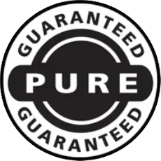 Guaranteed pure badge